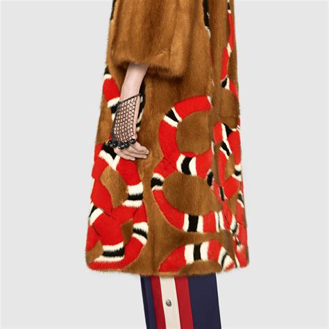 gucci jacket for women|Gucci fur coats female.